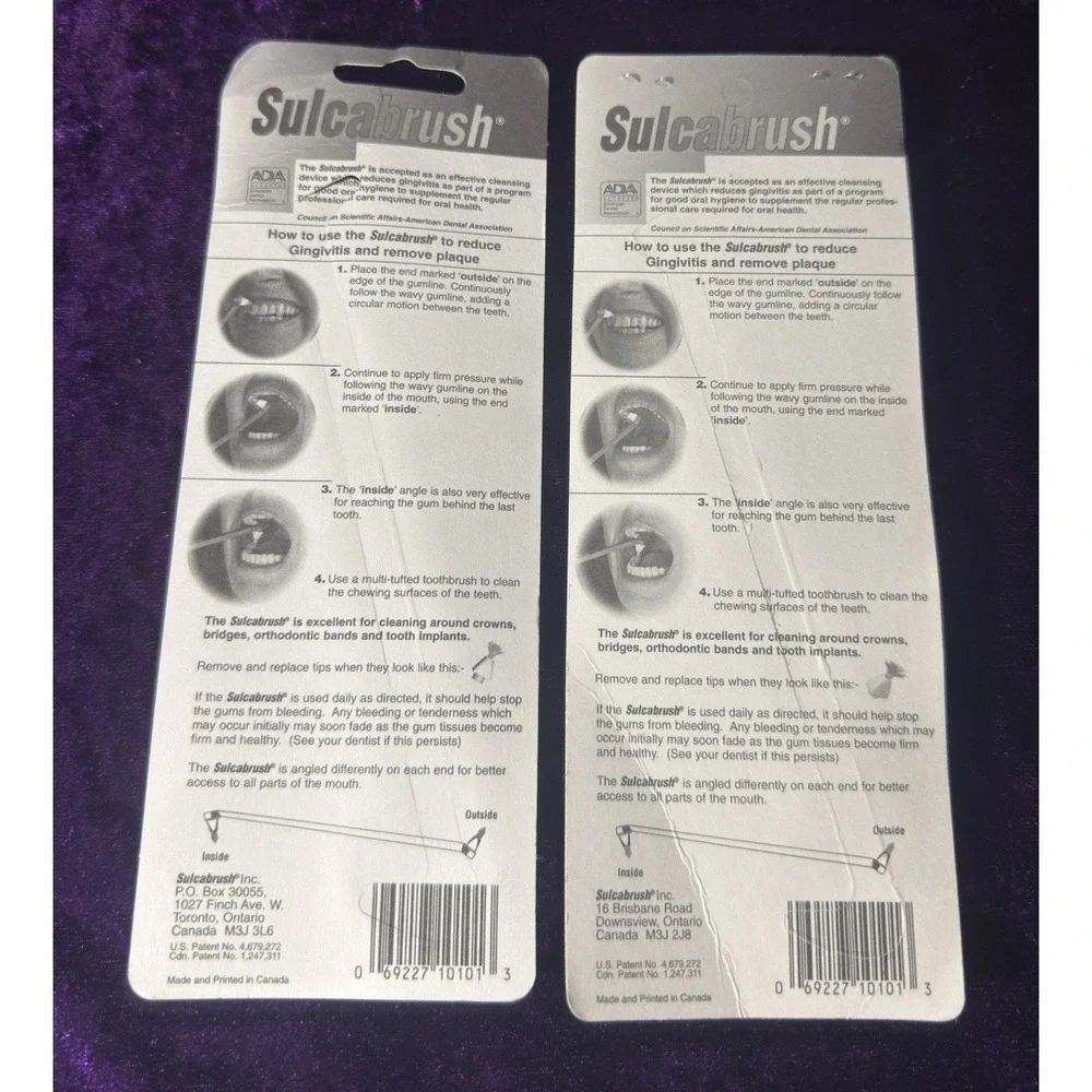 Sulcabrand sulcabrush lot